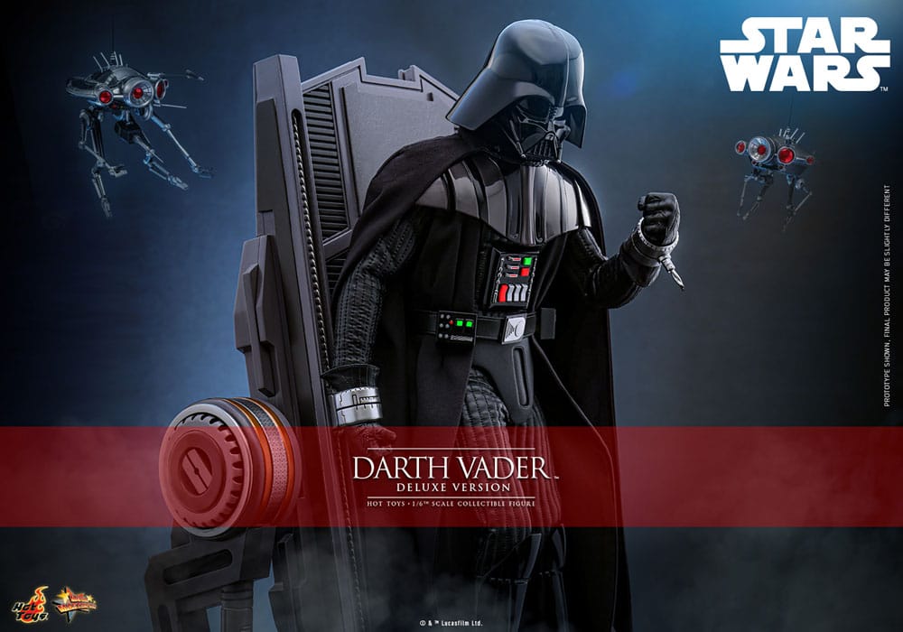 Star Wars: Episode III - Die Rache der Sith Movie Masterpiece Actionfigur 1/6 Darth Vader (Deluxe Version) 35 cm - Preorder - ETA: 25.09.2026