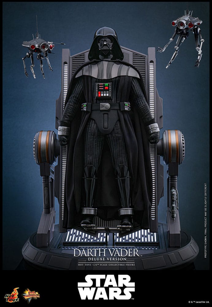 Star Wars: Episode III - Die Rache der Sith Movie Masterpiece Actionfigur 1/6 Darth Vader (Deluxe Version) 35 cm - Preorder - ETA: 25.09.2026