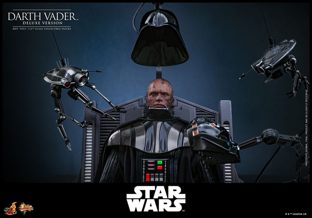 Star Wars: Episode III - Die Rache der Sith Movie Masterpiece Actionfigur 1/6 Darth Vader (Deluxe Version) 35 cm - Preorder - ETA: 25.09.2026