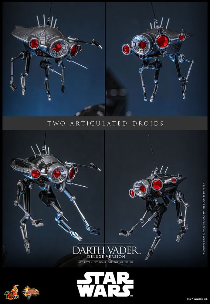 Star Wars: Episode III - Die Rache der Sith Movie Masterpiece Actionfigur 1/6 Darth Vader (Deluxe Version) 35 cm - Preorder - ETA: 25.09.2026