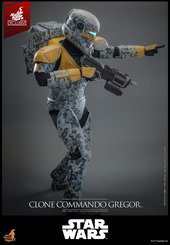 Star Wars: The Clone Wars Actionfigur 1/6 Clone Commando Gregor Hot Toys Exclusive 30 cm - Preorder - ETA: 25.12.2025