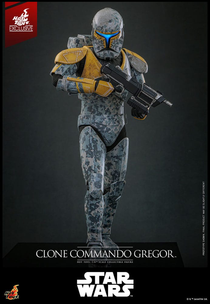 Star Wars: The Clone Wars Actionfigur 1/6 Clone Commando Gregor Hot Toys Exclusive 30 cm - Preorder - ETA: 25.12.2025