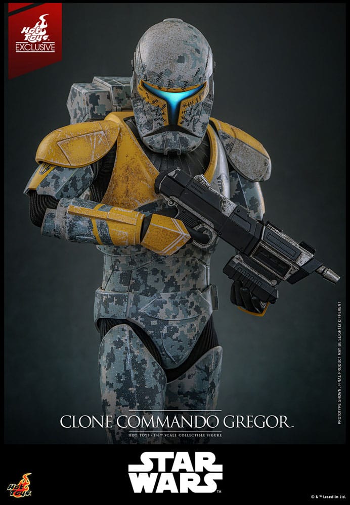 Star Wars: The Clone Wars Actionfigur 1/6 Clone Commando Gregor Hot Toys Exclusive 30 cm - Preorder - ETA: 25.12.2025