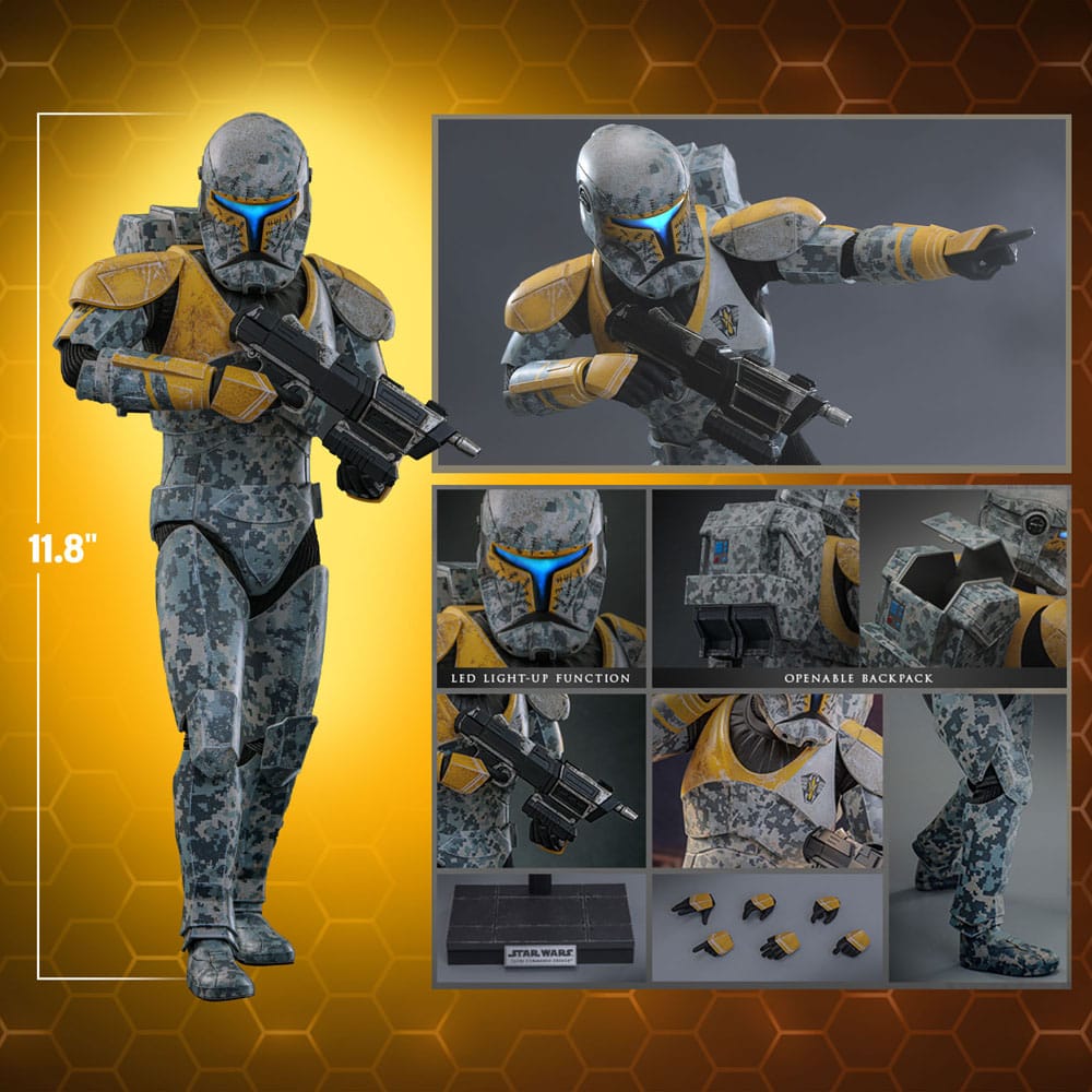 Star Wars: The Clone Wars Actionfigur 1/6 Clone Commando Gregor Hot Toys Exclusive 30 cm - Preorder - ETA: 25.12.2025