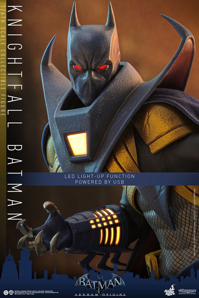 Batman: Arkham Origins Videogame Masterpiece Actionfigur 1/6 Knightfall Batman 32 cm - Preorder - ETA: 25.11.2026