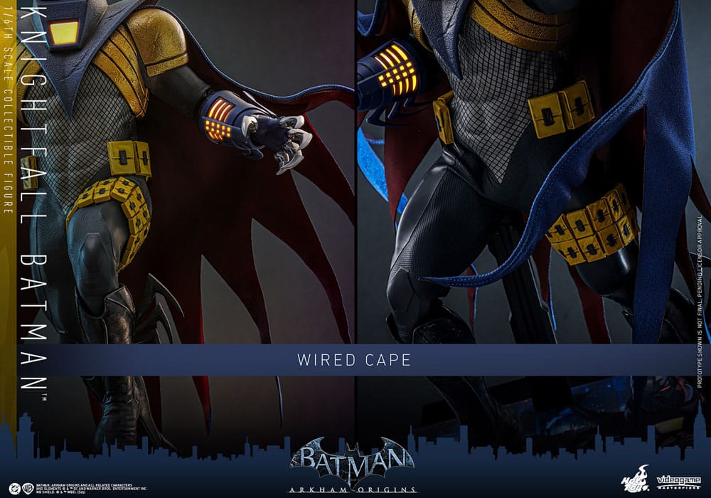 Batman: Arkham Origins Videogame Masterpiece Actionfigur 1/6 Knightfall Batman 32 cm - Preorder - ETA: 25.11.2026