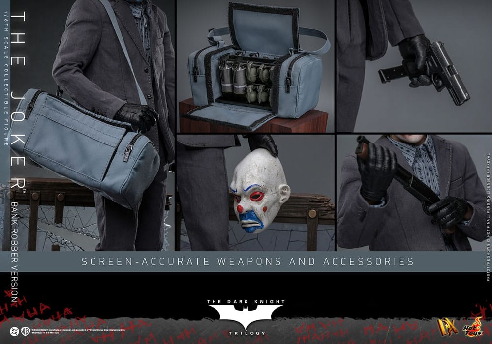 The Dark Knight DX Actionfigur 1/6 The Joker (Bank Robber Version) 30 cm - Preorder - ETA: 25.11.2026