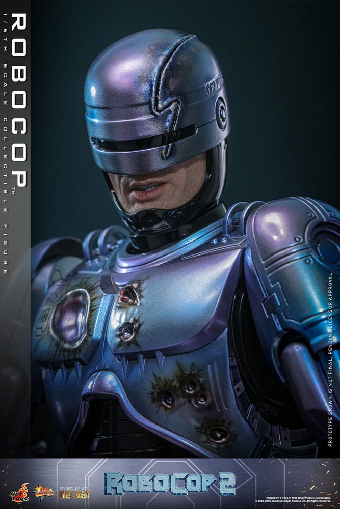RoboCop 2 Movie Masterpiece Diecast Actionfigur 1/6 RoboCop 30 cm - Preorder - ETA: 25.11.2026