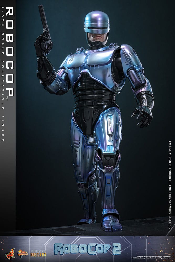 RoboCop 2 Movie Masterpiece Diecast Actionfigur 1/6 RoboCop 30 cm - Preorder - ETA: 25.11.2026