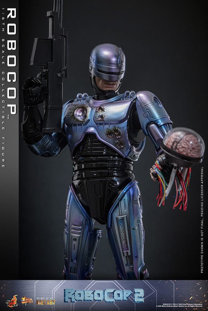 RoboCop 2 Movie Masterpiece Diecast Actionfigur 1/6 RoboCop 30 cm - Preorder - ETA: 25.11.2026