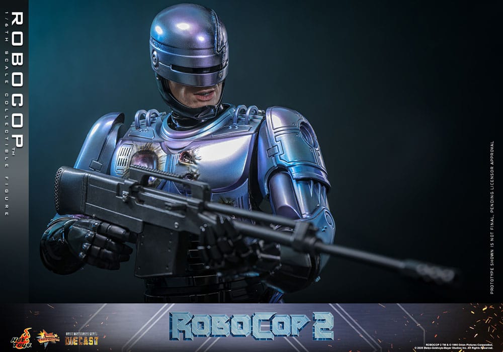 RoboCop 2 Movie Masterpiece Diecast Actionfigur 1/6 RoboCop 30 cm - Preorder - ETA: 25.11.2026