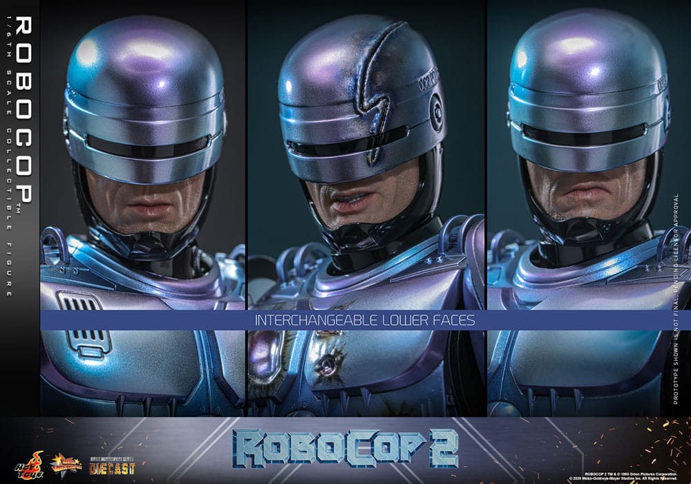 RoboCop 2 Movie Masterpiece Diecast Actionfigur 1/6 RoboCop 30 cm - Preorder - ETA: 25.11.2026