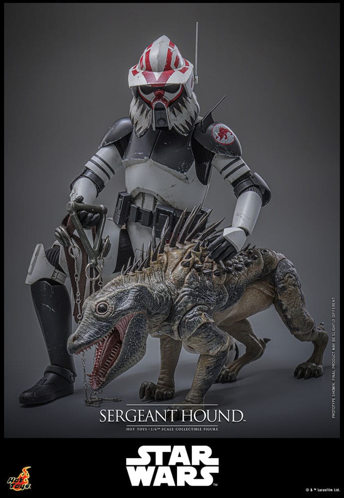 Star Wars: The Clone Wars Actionfigur 1/6 Sergeant Hound 30 cm - Preorder - ETA: 25.11.2026