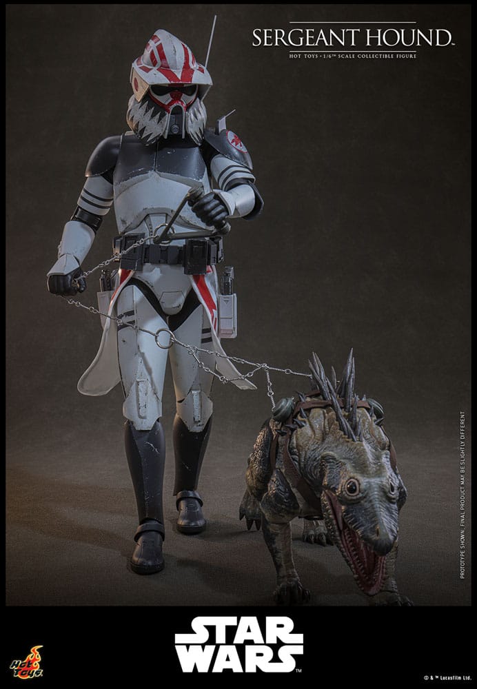Star Wars: The Clone Wars Actionfigur 1/6 Sergeant Hound 30 cm - Preorder - ETA: 25.11.2026