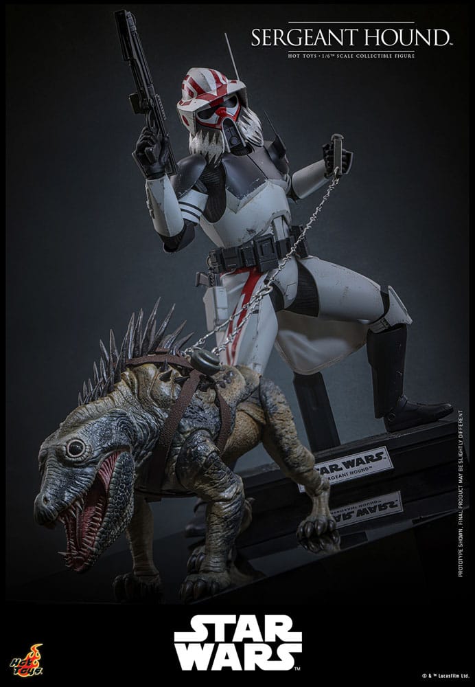 Star Wars: The Clone Wars Actionfigur 1/6 Sergeant Hound 30 cm - Preorder - ETA: 25.11.2026