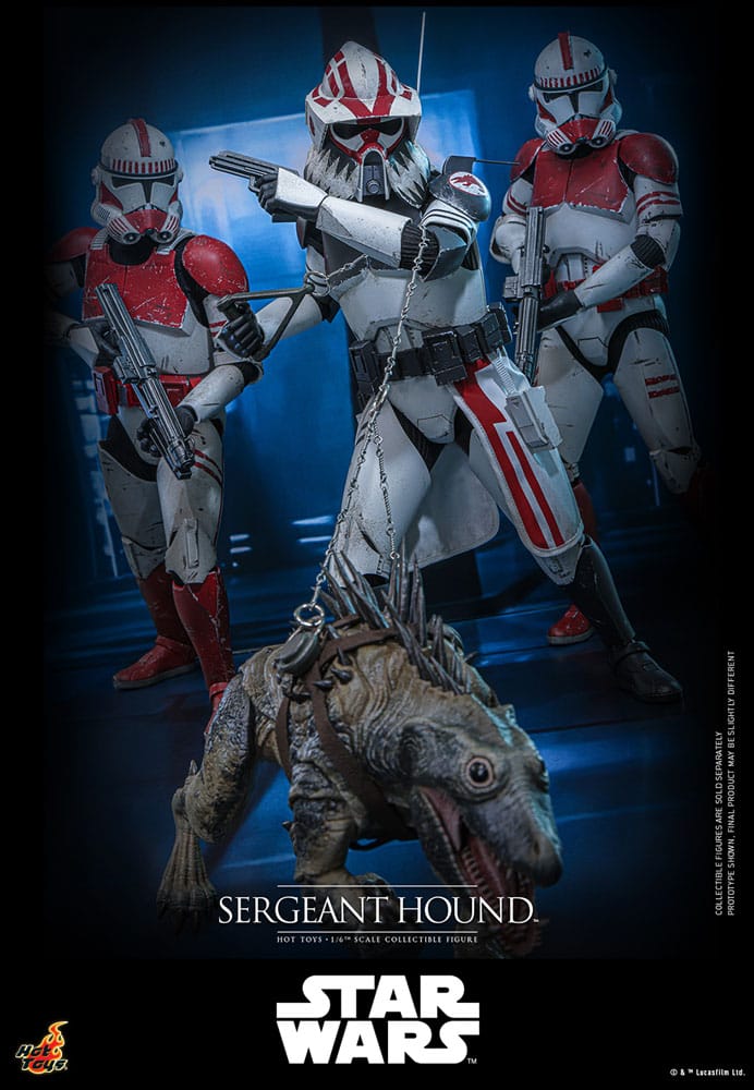 Star Wars: The Clone Wars Actionfigur 1/6 Sergeant Hound 30 cm - Preorder - ETA: 25.11.2026