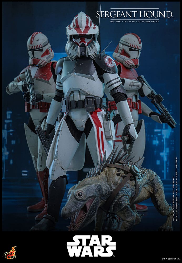 Star Wars: The Clone Wars Actionfigur 1/6 Sergeant Hound 30 cm - Preorder - ETA: 25.11.2026
