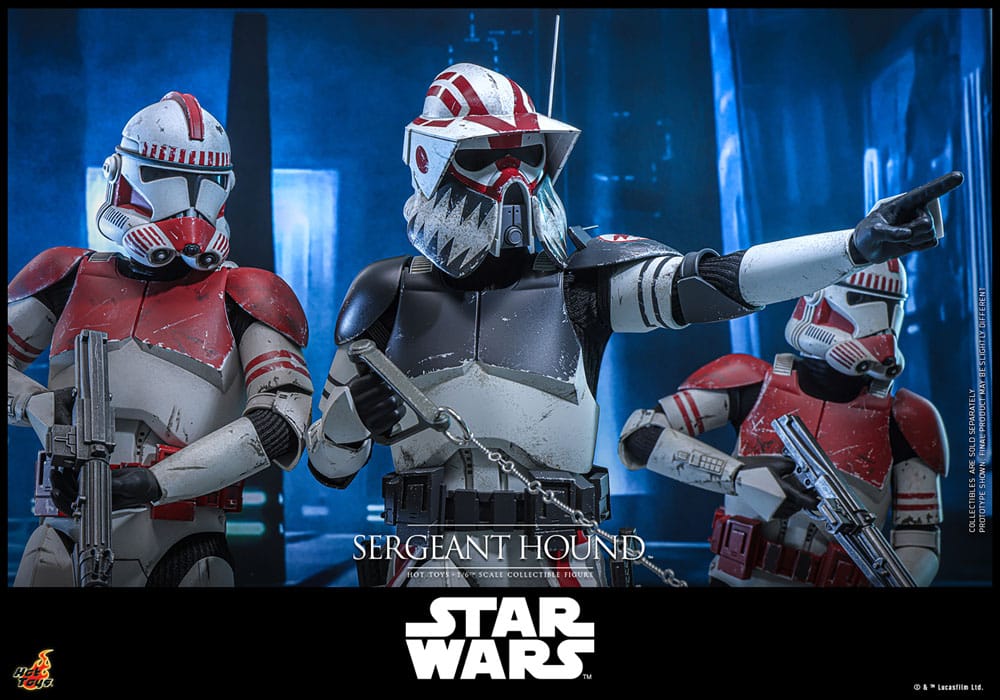 Star Wars: The Clone Wars Actionfigur 1/6 Sergeant Hound 30 cm - Preorder - ETA: 25.11.2026