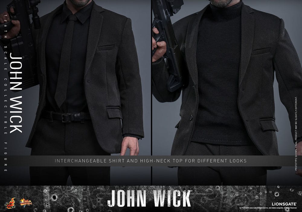 John Wick Movie Masterpiece Actionfigur 1/6 John Wick 31 cm - Preorder - ETA: 25.11.2026