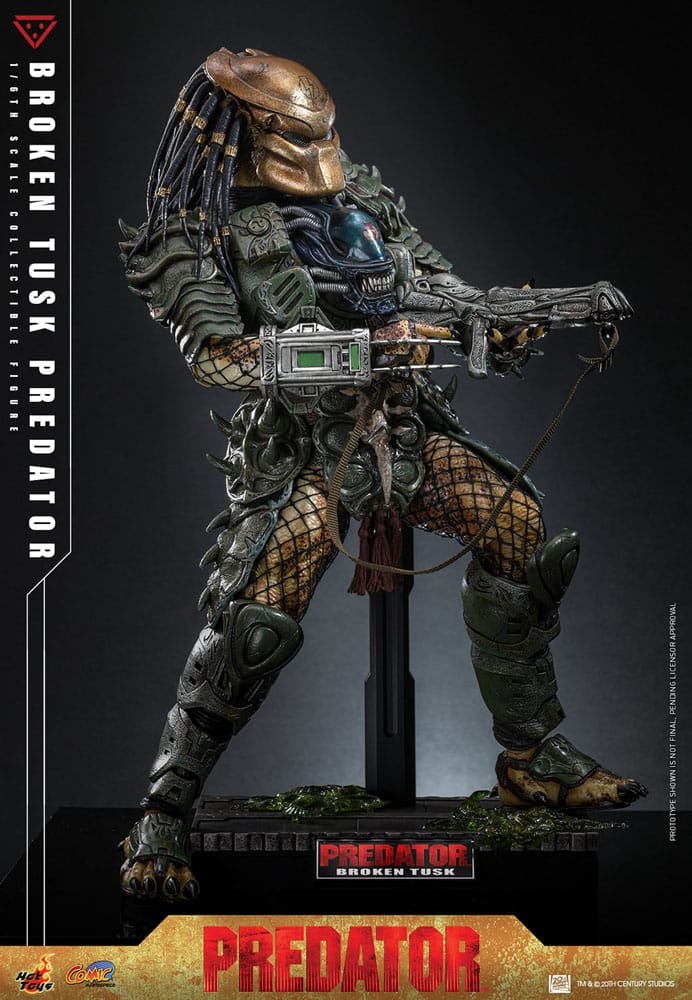Alien vs. Predator Comic Masterpiece Actionfigur 1/6 Broken Tusk Predator 35 cm - Preorder - ETA: 25.11.2026