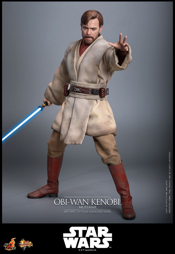 Star Wars: Episode III - Die Rache der Sith Movie Masterpiece Actionfigur 1/6 Obi-Wan Kenobi (Mustafar) 31 cm - Preorder - ETA: 25.02.2027