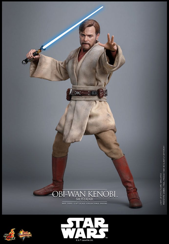 Star Wars: Episode III - Die Rache der Sith Movie Masterpiece Actionfigur 1/6 Obi-Wan Kenobi (Mustafar) 31 cm - Preorder - ETA: 25.02.2027