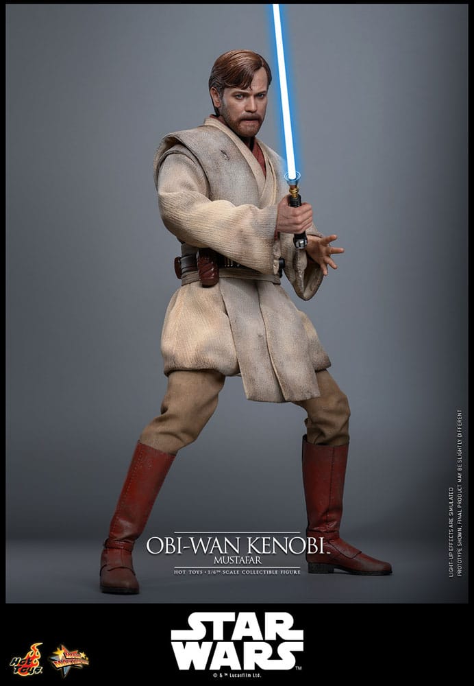 Star Wars: Episode III - Die Rache der Sith Movie Masterpiece Actionfigur 1/6 Obi-Wan Kenobi (Mustafar) 31 cm - Preorder - ETA: 25.02.2027