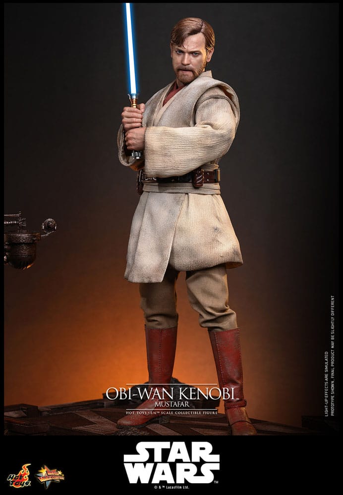 Star Wars: Episode III - Die Rache der Sith Movie Masterpiece Actionfigur 1/6 Obi-Wan Kenobi (Mustafar) 31 cm - Preorder - ETA: 25.02.2027