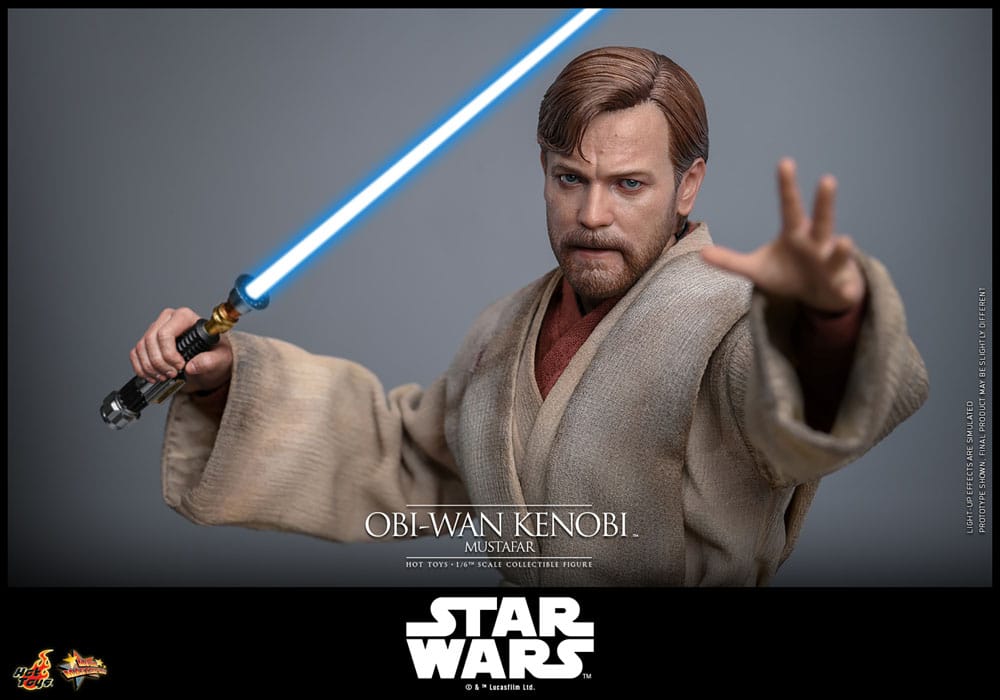 Star Wars: Episode III - Die Rache der Sith Movie Masterpiece Actionfigur 1/6 Obi-Wan Kenobi (Mustafar) 31 cm - Preorder - ETA: 25.02.2027
