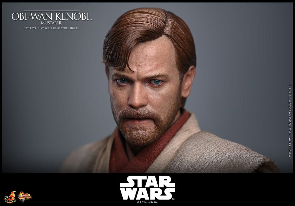 Star Wars: Episode III - Die Rache der Sith Movie Masterpiece Actionfigur 1/6 Obi-Wan Kenobi (Mustafar) 31 cm - Preorder - ETA: 25.02.2027