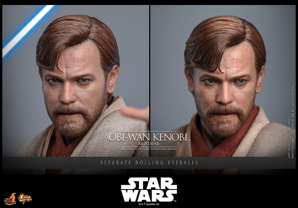 Star Wars: Episode III - Die Rache der Sith Movie Masterpiece Actionfigur 1/6 Obi-Wan Kenobi (Mustafar) 31 cm - Preorder - ETA: 25.02.2027