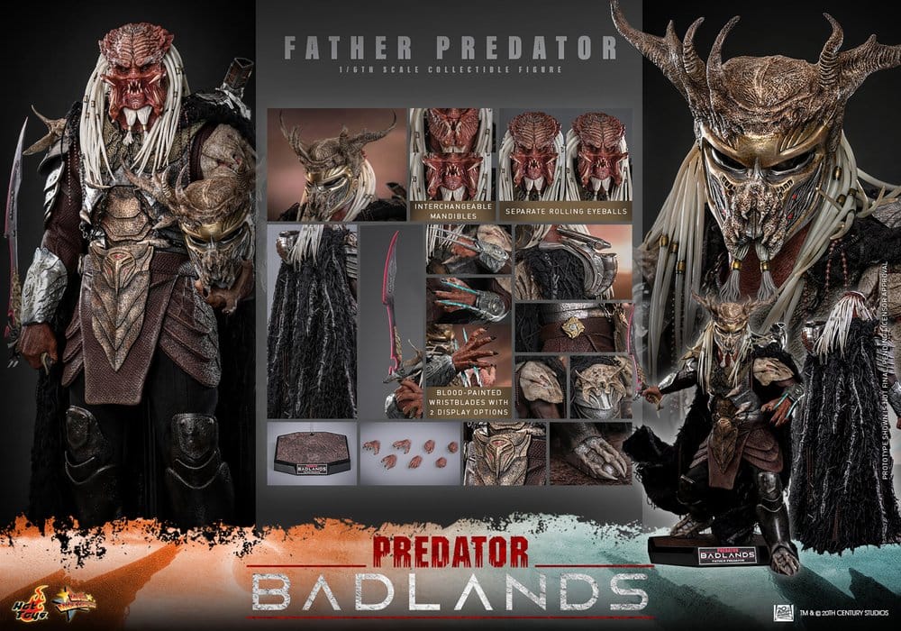 Predator: Badlands Movie Masterpiece Actionfigur 1/6 Njohrr 36 cm - Preorder - ETA: 25.05.2027