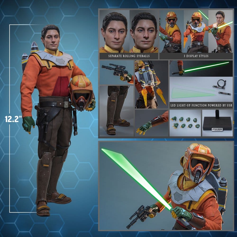 Star Wars: Rebels Television Masterpiece Actionfigur 1/6 Ezra Bridger 31 cm - Preorder - ETA: 25.02.2027