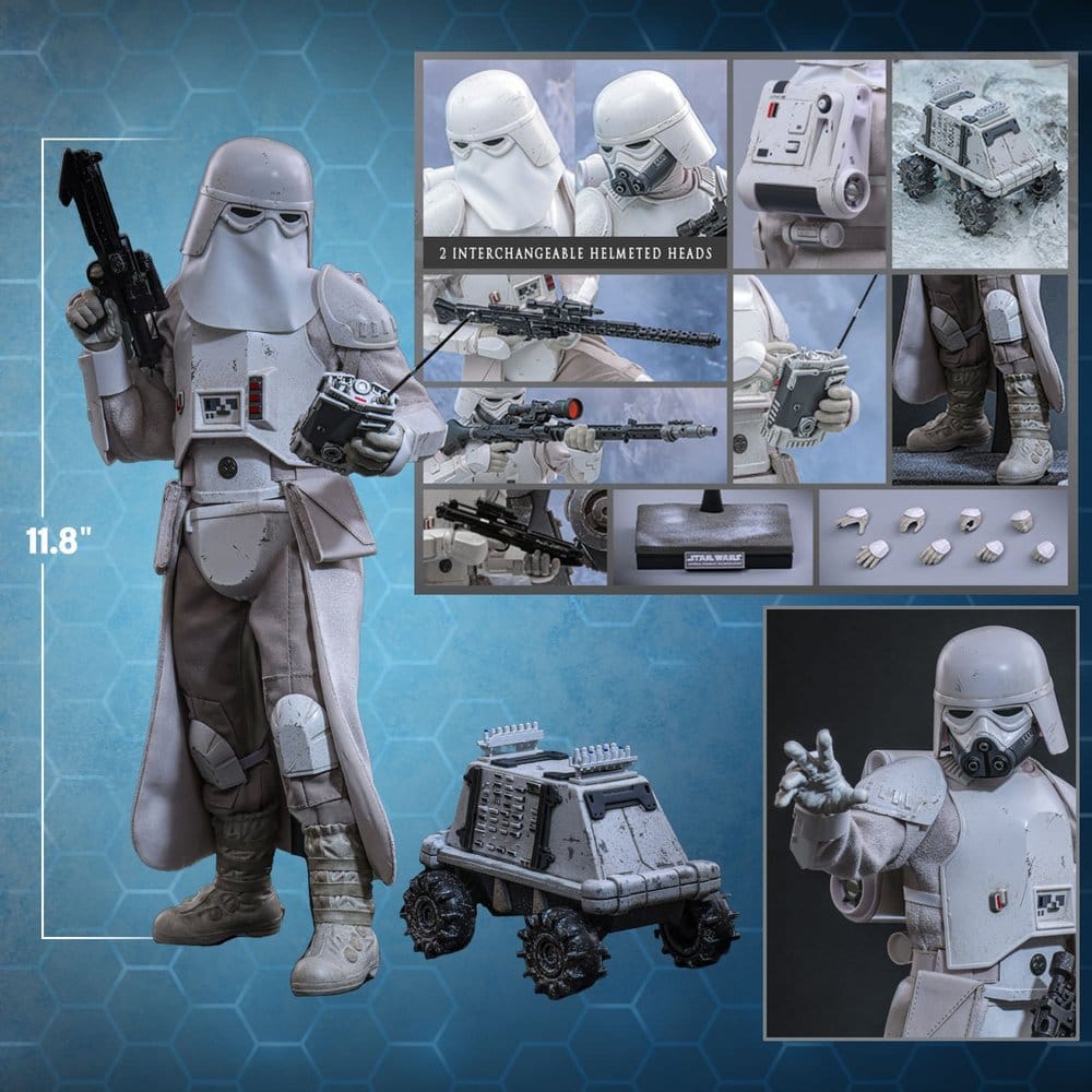 Star Wars: The Mandalorian & Grogu Movie Masterpiece Actionfigur 1/6 Imperial Remnant Snowtrooper 30 cm - Preorder - ETA: 25.01.2027