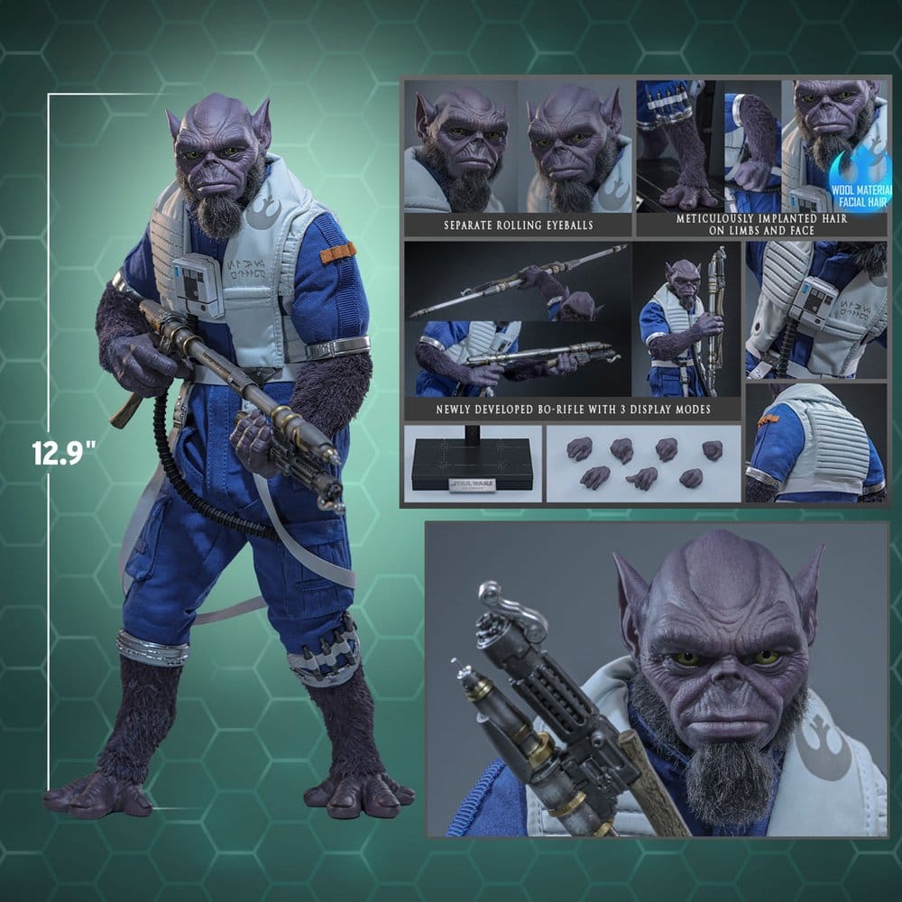 Star Wars Movie Masterpiece Actionfigur 1/6 Zeb Orrelios 33 cm - Preorder - ETA: 25.02.2028