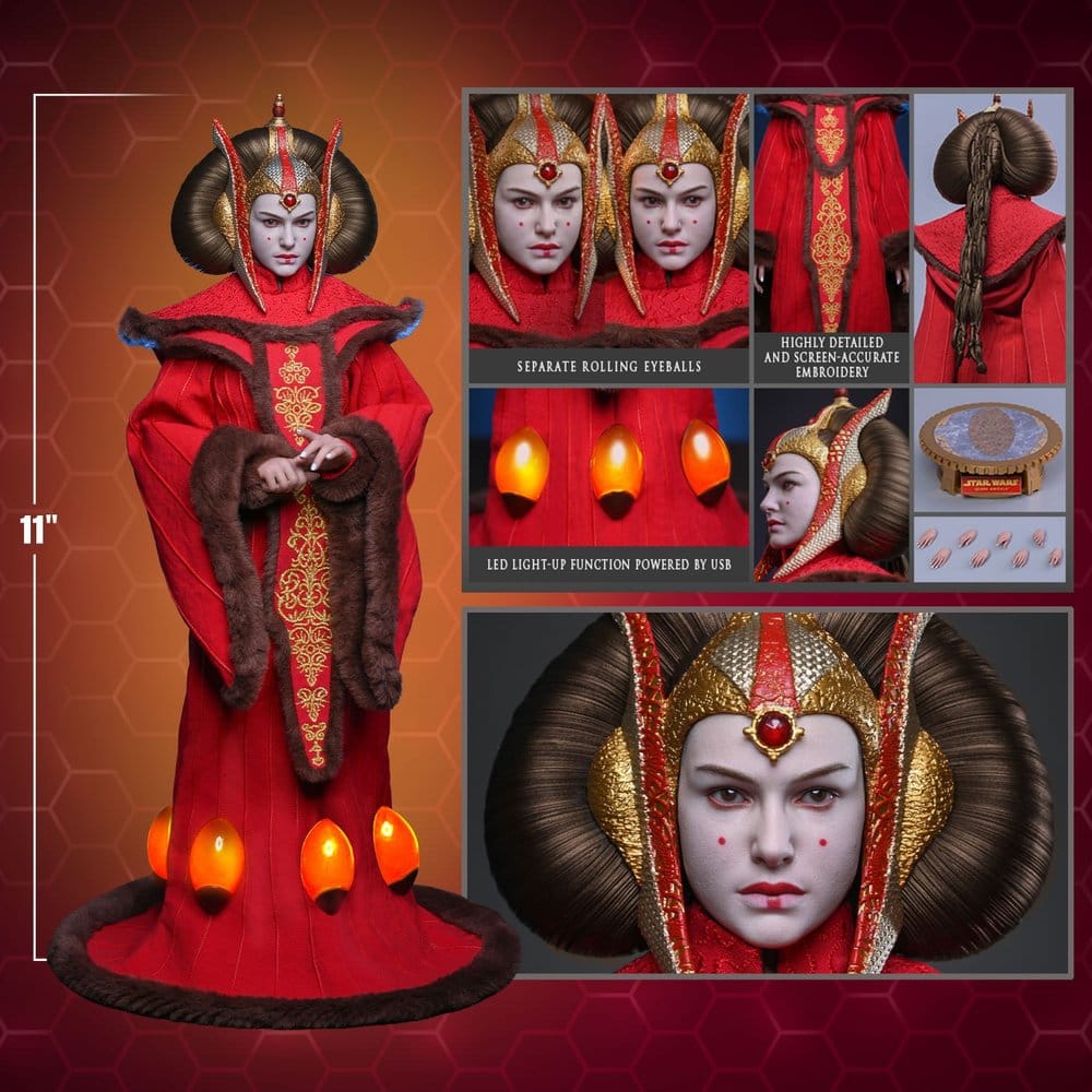 Star Wars Movie Masterpiece Actionfigur 1/6 Queen Amidala 28 cm - Preorder - ETA: 25.08.2027