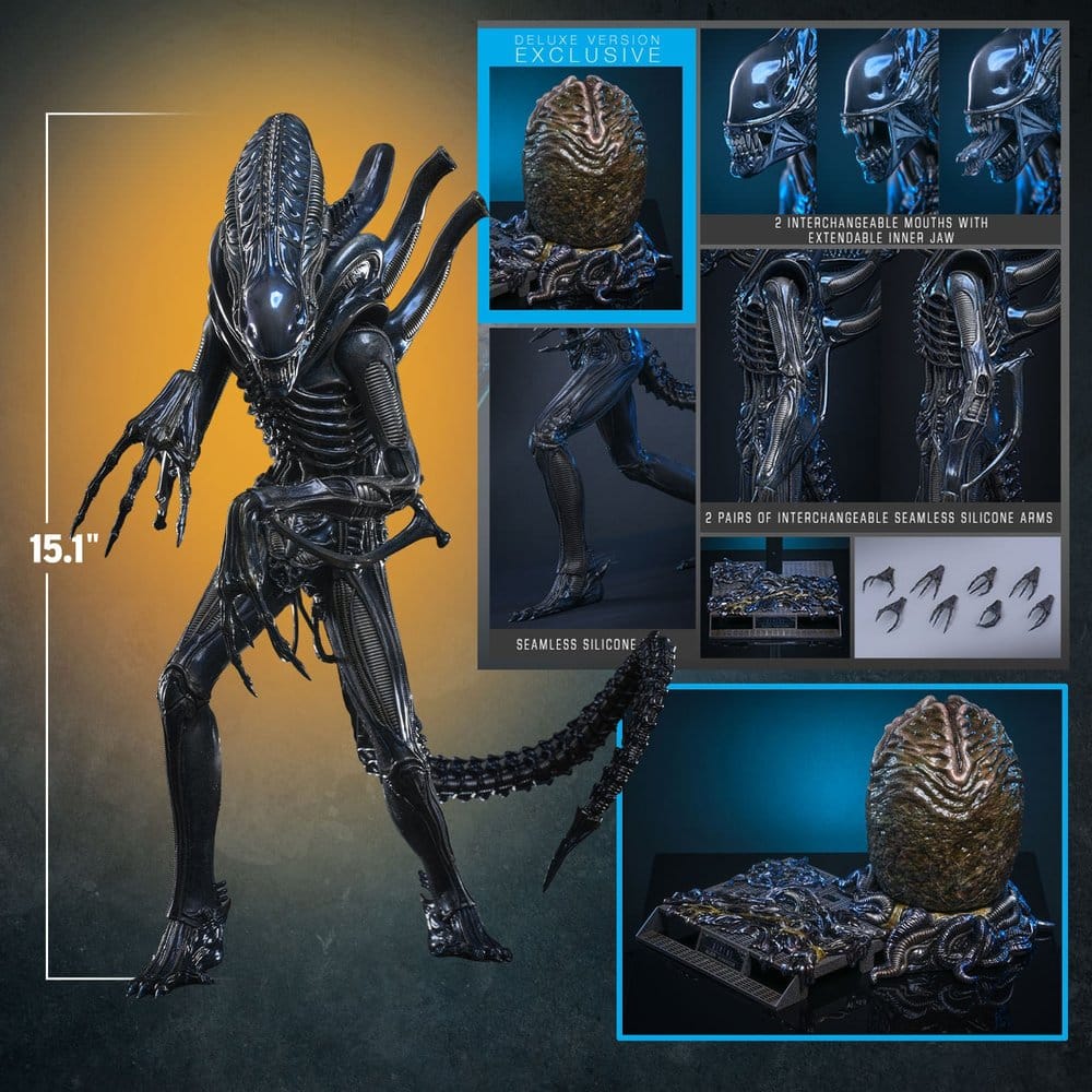 Alien Movie Masterpiece Actionfigur 1/6 Alien Warrior (Deluxe Version) 39 cm - Preorder - ETA: 25.08.2027