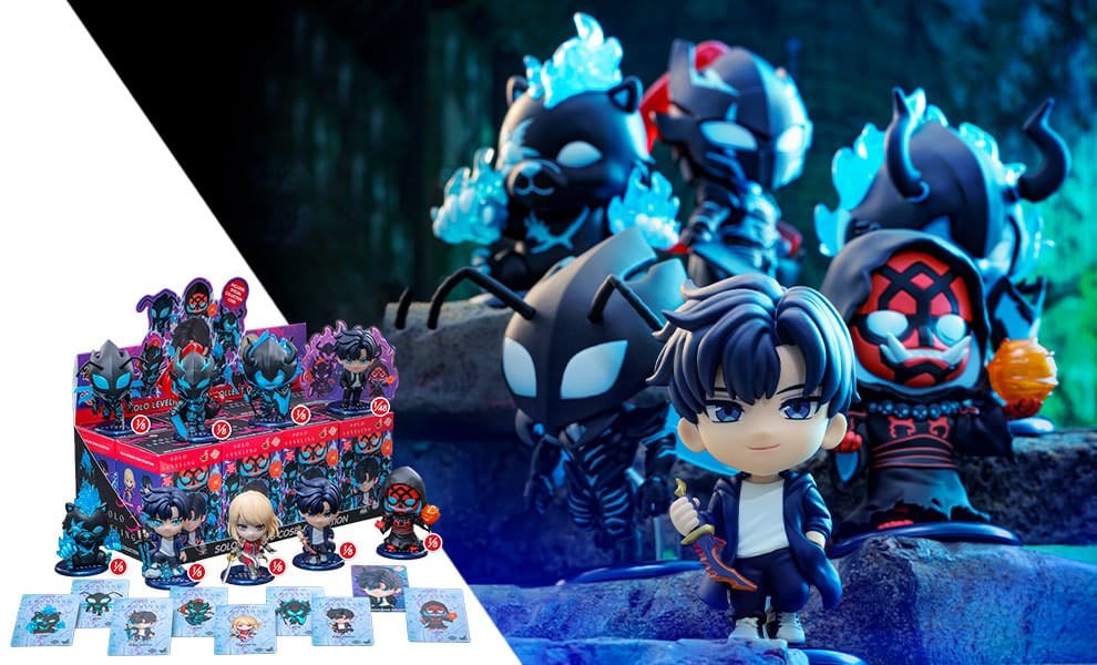 Solo Leveling Cosbi Minifiguren 11 cm Blind Box Display (8) - Preorder - ETA: 25.11.2026