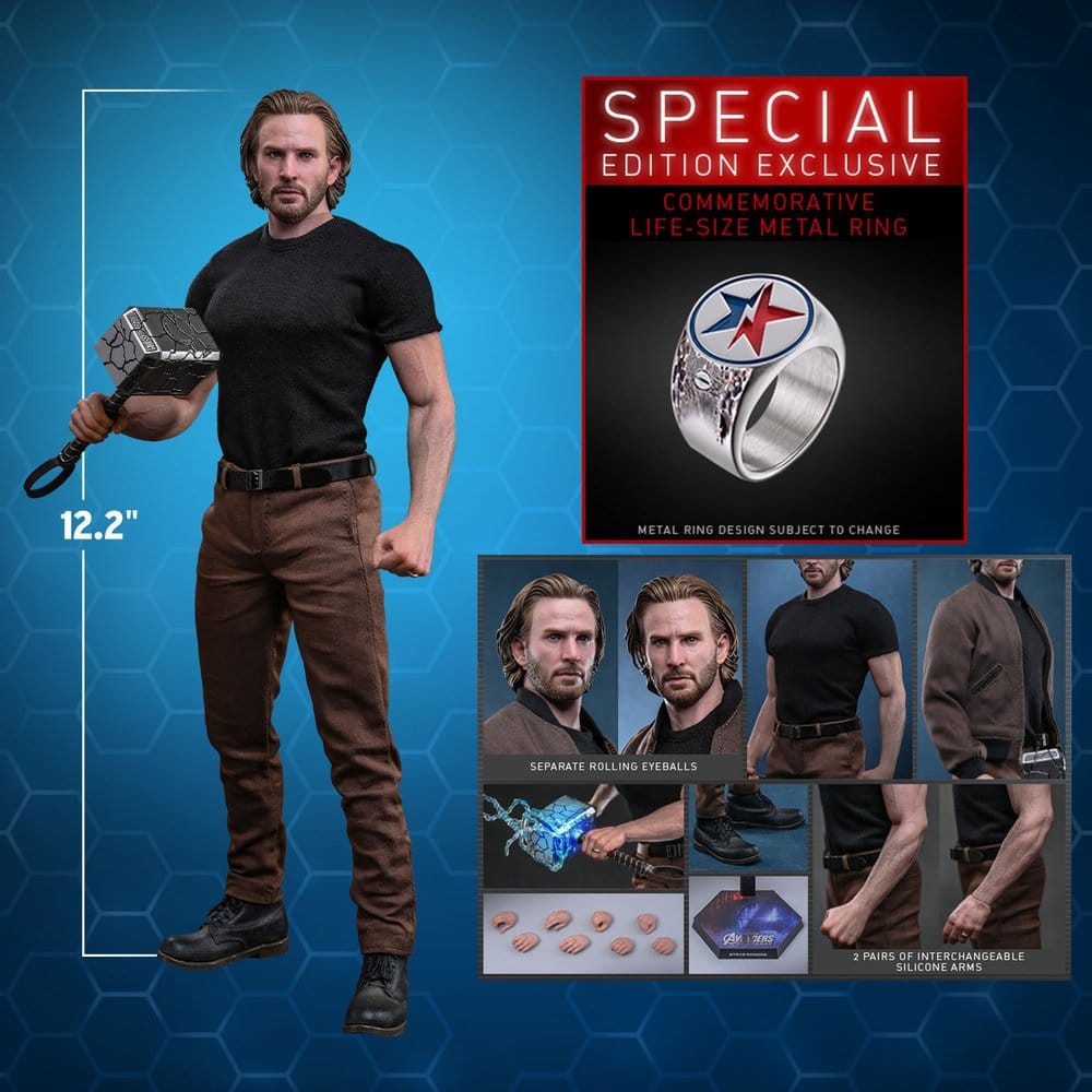 Marvel Avengers: Doomsday Movie Masterpiece Actionfigur 1/6 Steve Rogers (Deluxe Version) 31 cm - Preorder - ETA: 25.11.2027