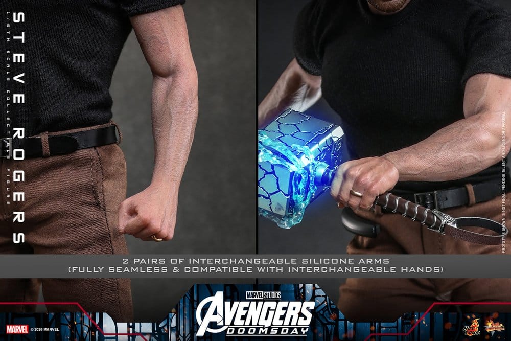 Marvel Avengers: Doomsday Movie Masterpiece Actionfigur 1/6 Steve Rogers 31 cm - Preorder - ETA: 25.11.2027