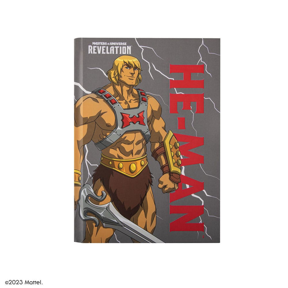 Masters of the Universe - Revelation: He-Man Thunder Deluxe Notebook Set (Notebook + Stift) - Versand: 5-7 Tage nach Bestellung