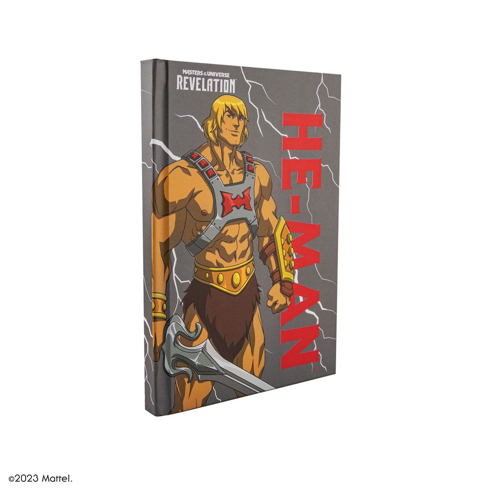 Masters of the Universe - Revelation: He-Man Thunder Deluxe Notebook Set (Notebook + Stift) - Versand: 5-7 Tage nach Bestellung