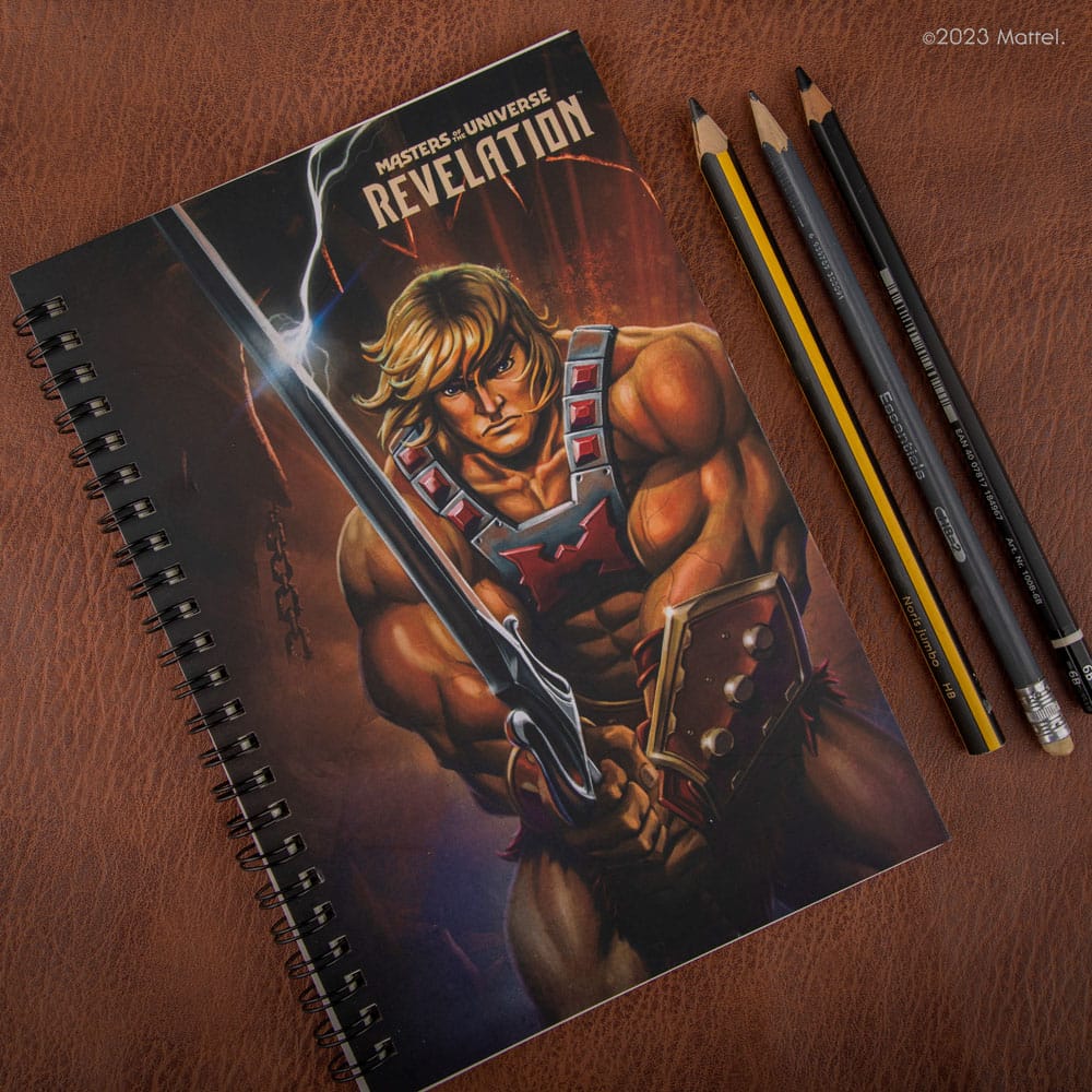 Masters of the Universe - Revelation: He-Man Notebook - Versand: 5-7 Tage nach Bestellung