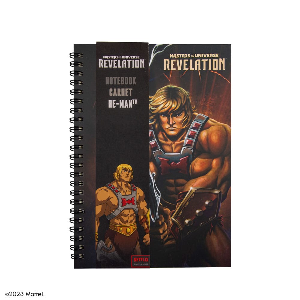 Masters of the Universe - Revelation: He-Man Notebook - Versand: 5-7 Tage nach Bestellung