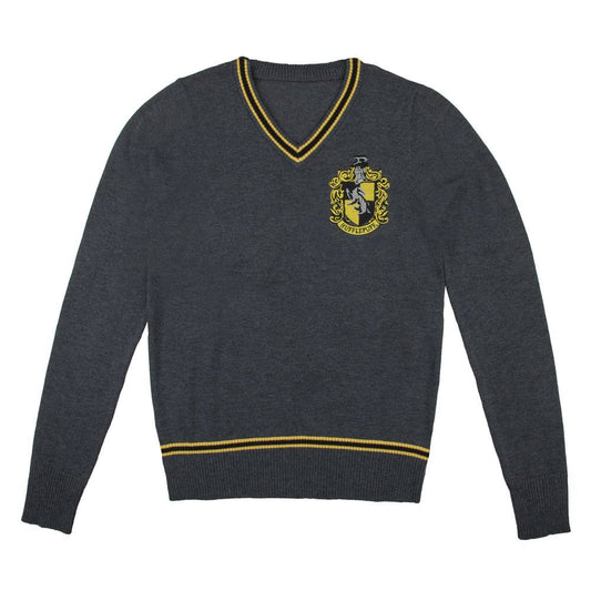 Harry Potter Strickpullover Hufflepuff Größe L  - Versand: 5-7 Tage nach Bestellung
