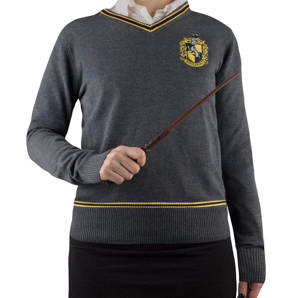 Harry Potter Strickpullover Hufflepuff Größe XL - Versand: 5-7 Tage nach Bestellung