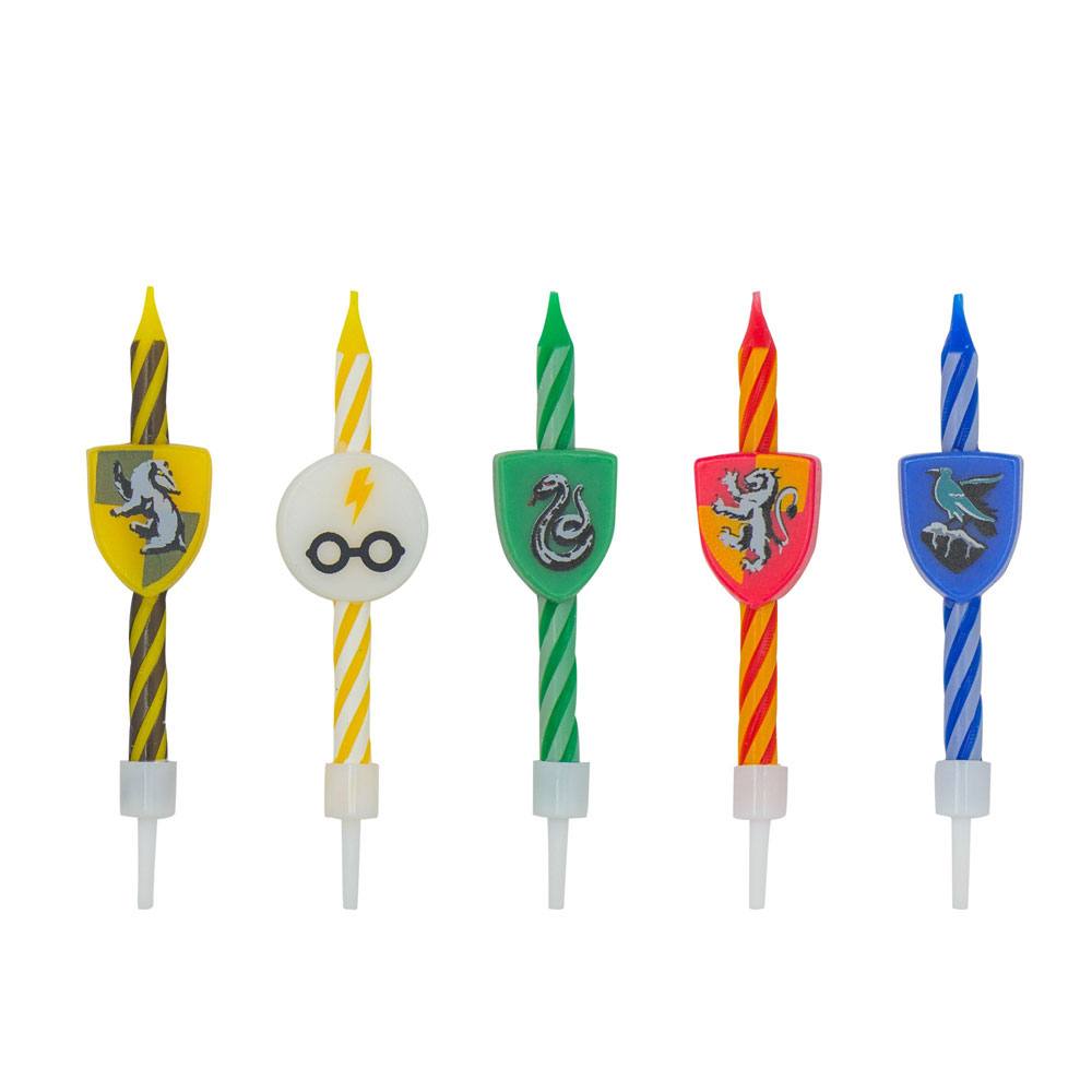 Harry Potter Kuchenkerzen 10er-Pack Logos - Versand: 5-7 Tage nach Bestellung