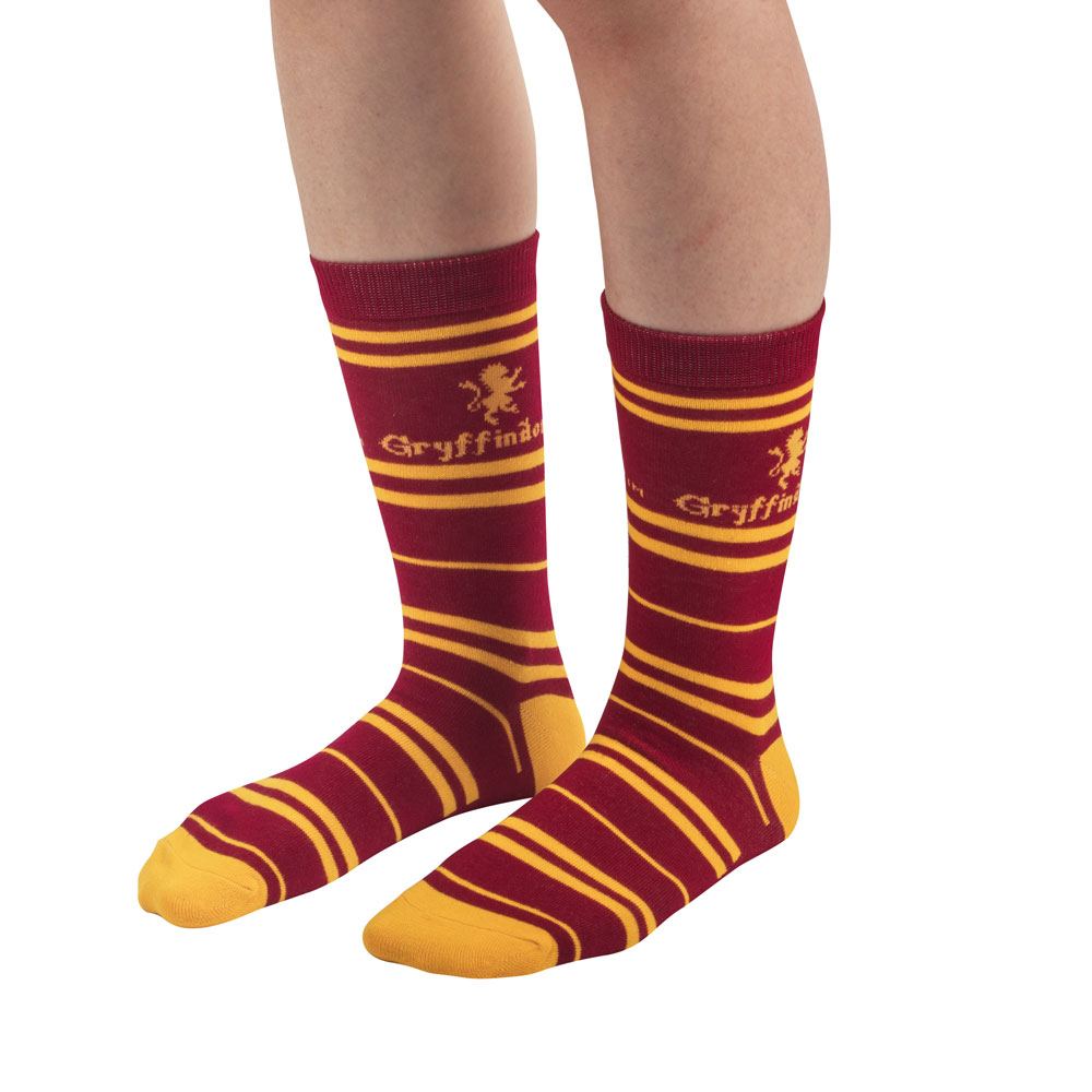 Harry Potter Socken 3er-Pack Gryffindor - Versand: 5-7 Tage nach Bestellung