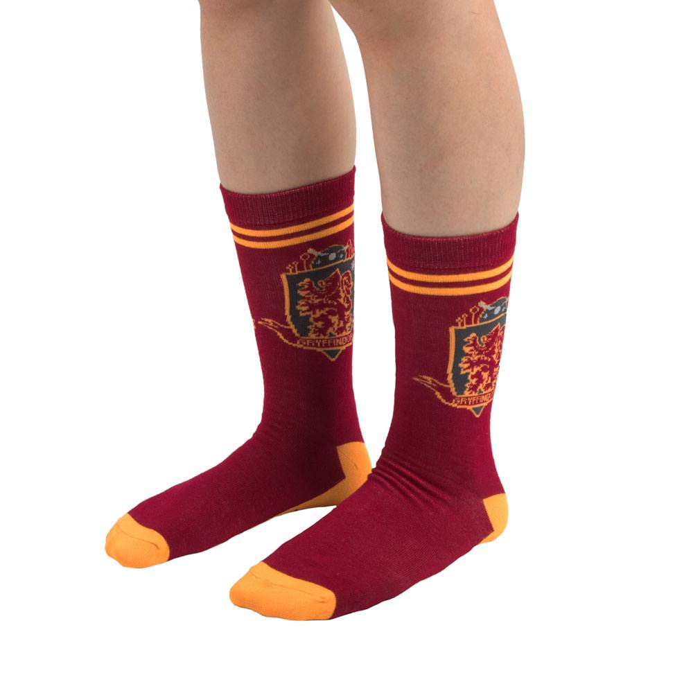Harry Potter Socken 3er-Pack Gryffindor - Versand: 5-7 Tage nach Bestellung