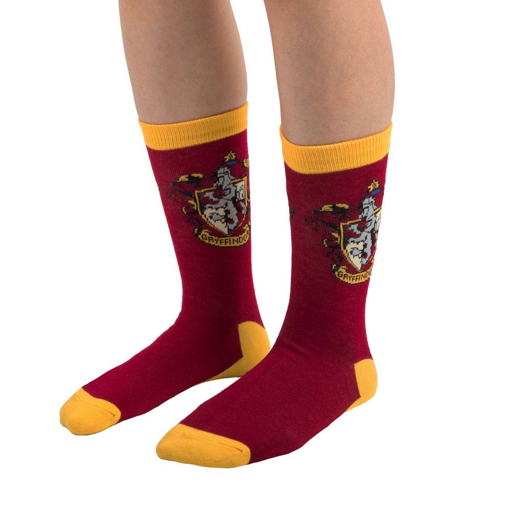 Harry Potter Socken 3er-Pack Gryffindor - Versand: 5-7 Tage nach Bestellung